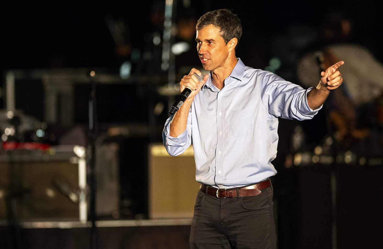 Beto O'Rourke at Austin rally