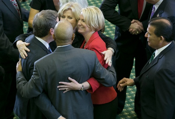Dawn Buckingham after swearing-in 1/17