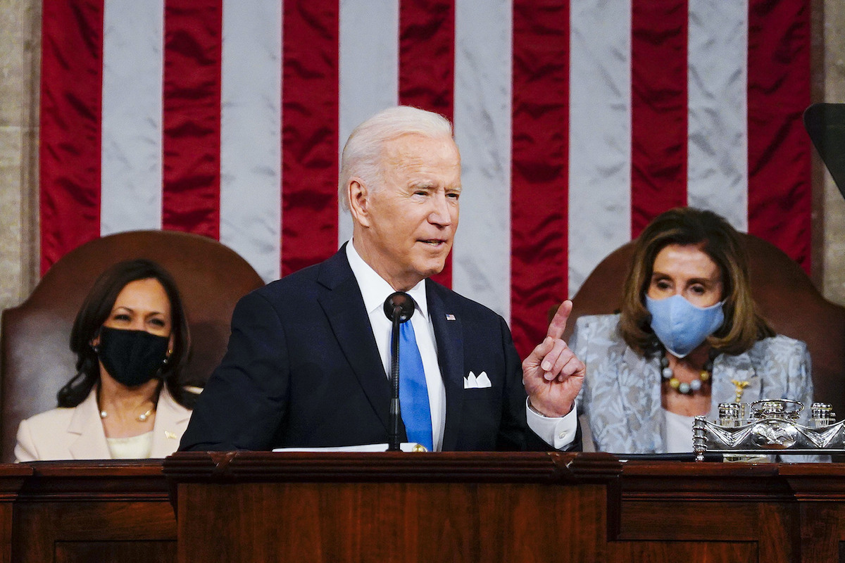 Joe Biden 100 Days Speech JointCongress - speaking