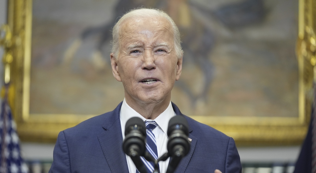 President Joe Biden speaks on Alexei Navalny at the White House, 2-16-2024