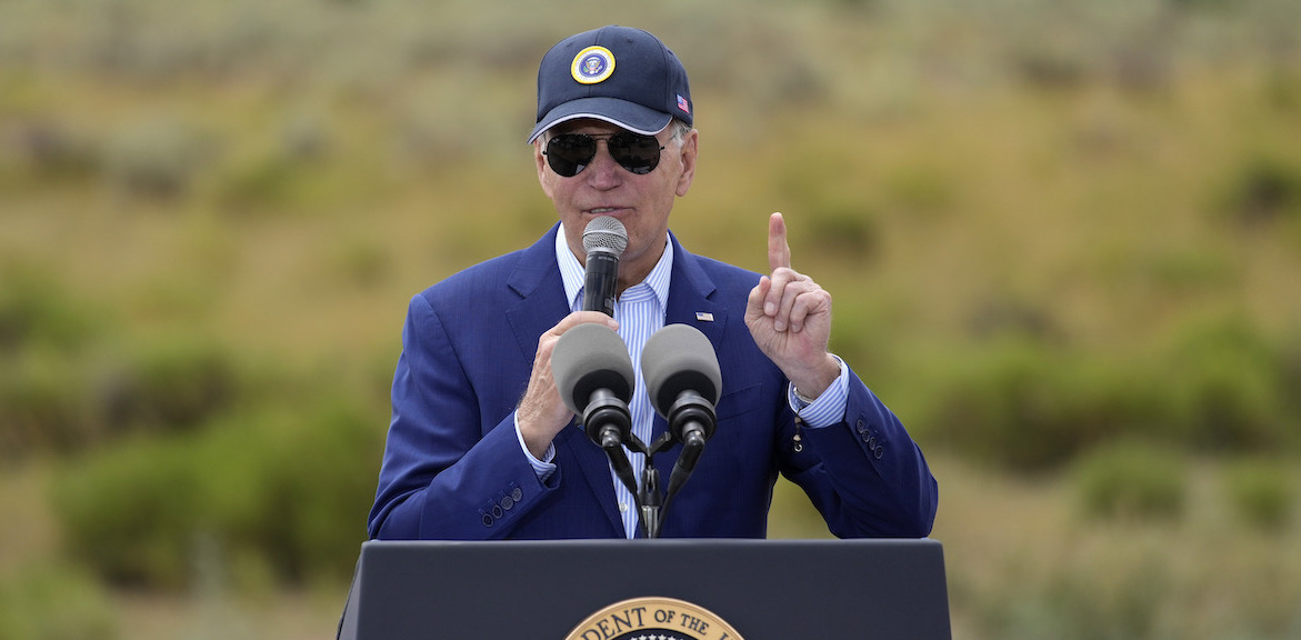 Biden at Grand Canyon, 8-8-2023