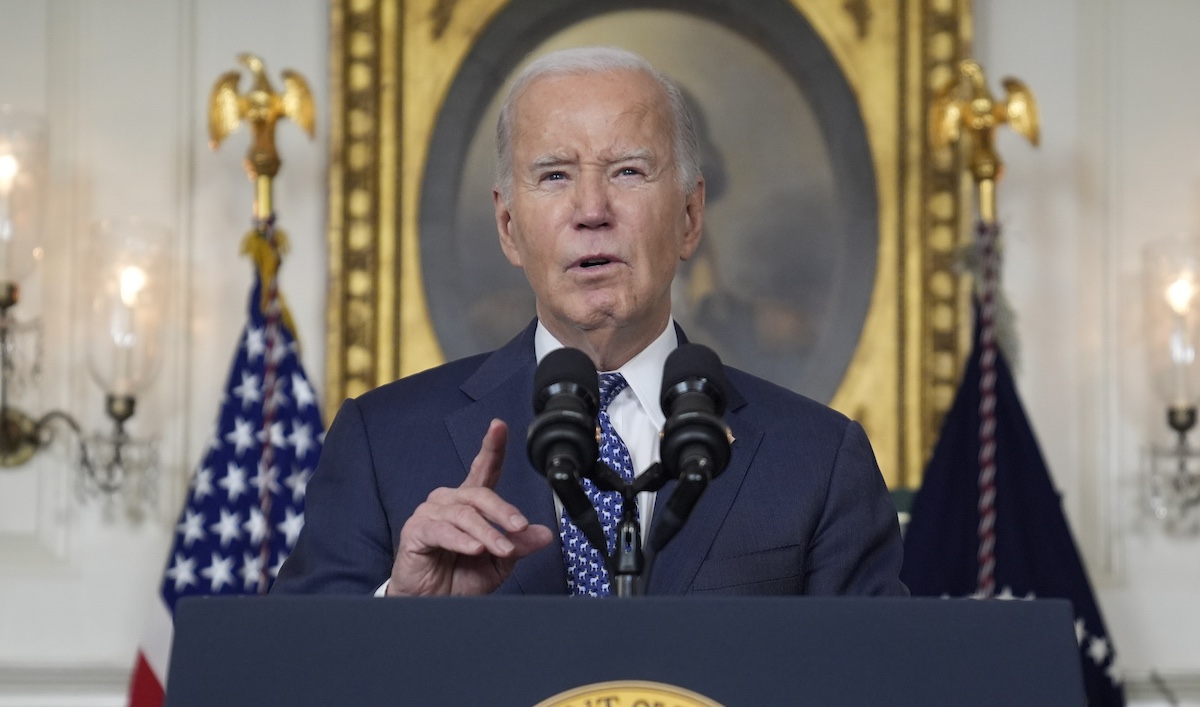 President Joe Biden speaks at press conference about special consul documents report, 2-8-2024