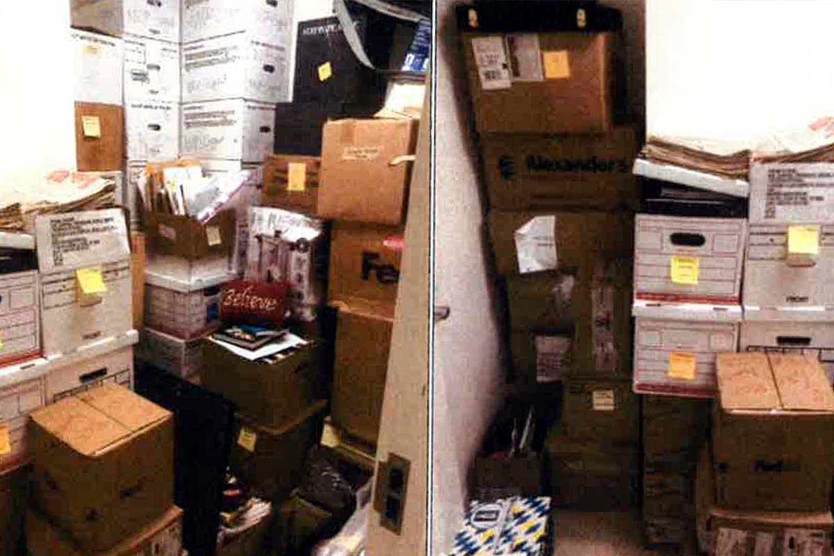 Joe Biden Penn Center classified documents, for story 2-8-2024