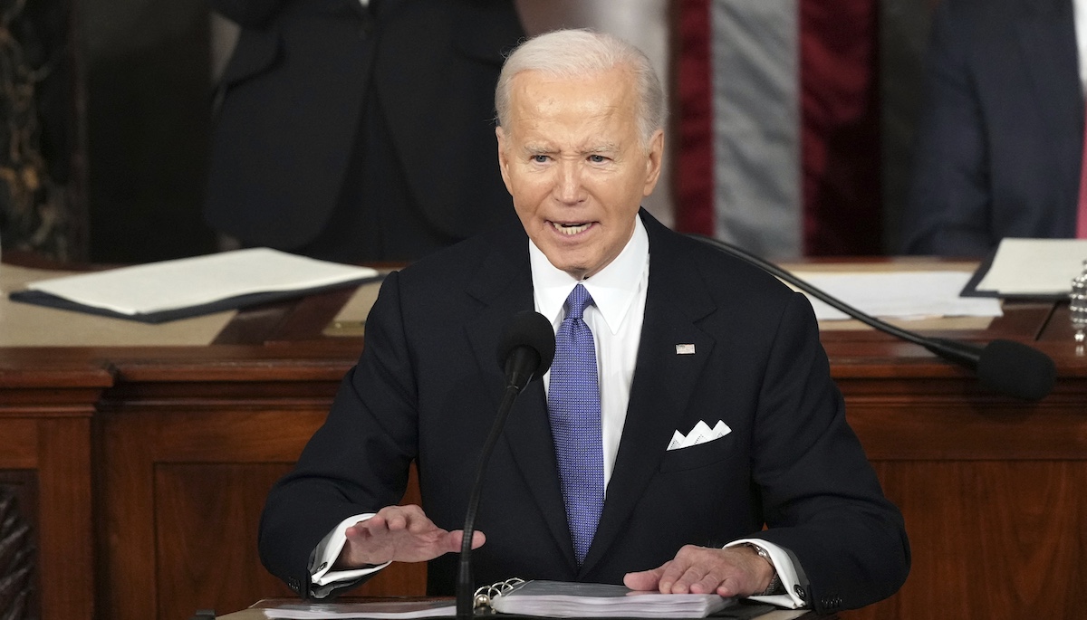 Joe Biden for Lou's econ, SOTU, 3-7-204