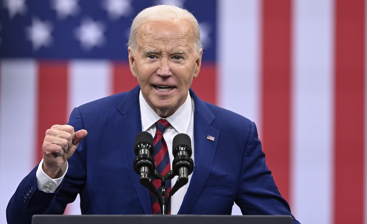 President Joe Biden in Raleigh, N.C., 3-26-2024