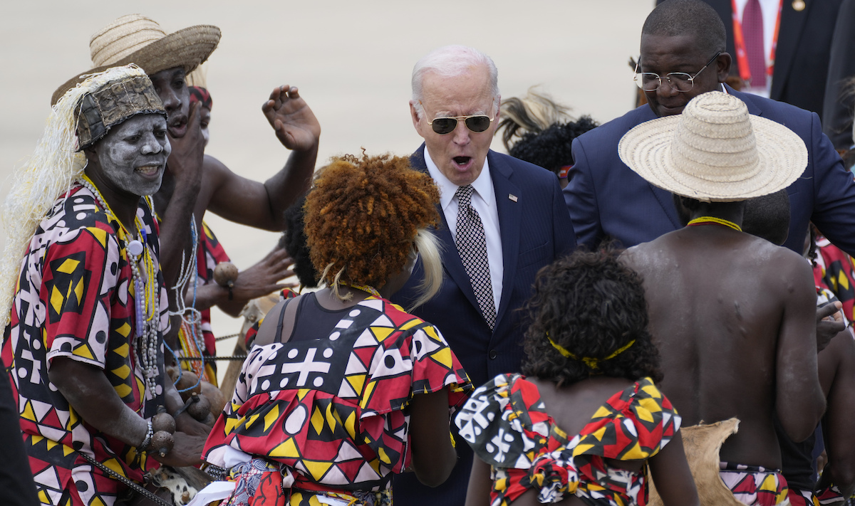 President Joe Biden in Angola, 12-04-24