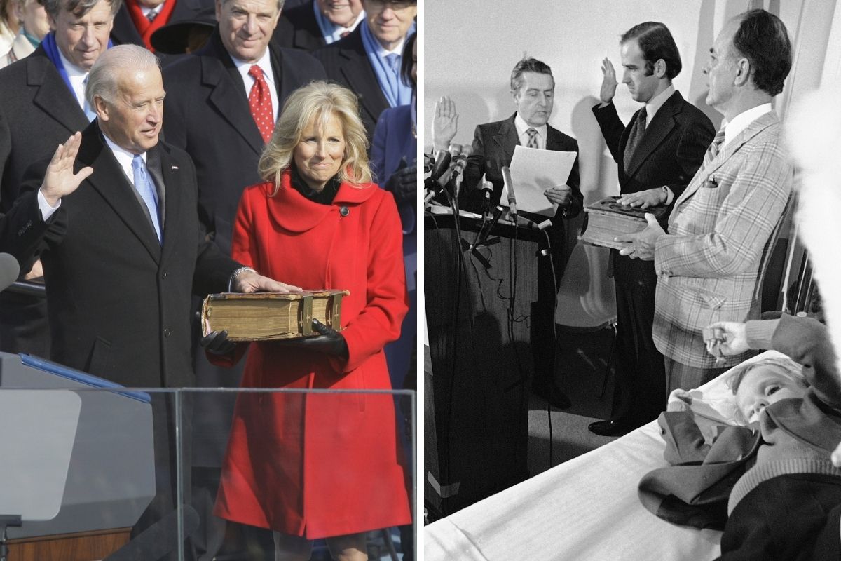 1/25/21: Biden with family Bible