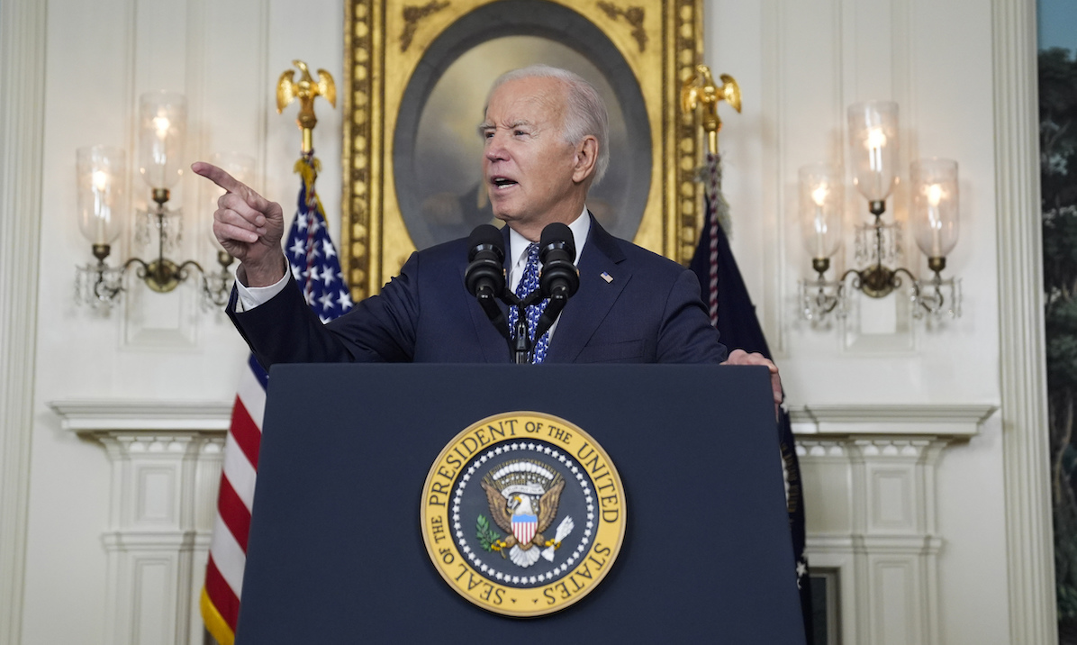 Biden press conference in Washington, 2-8-2024