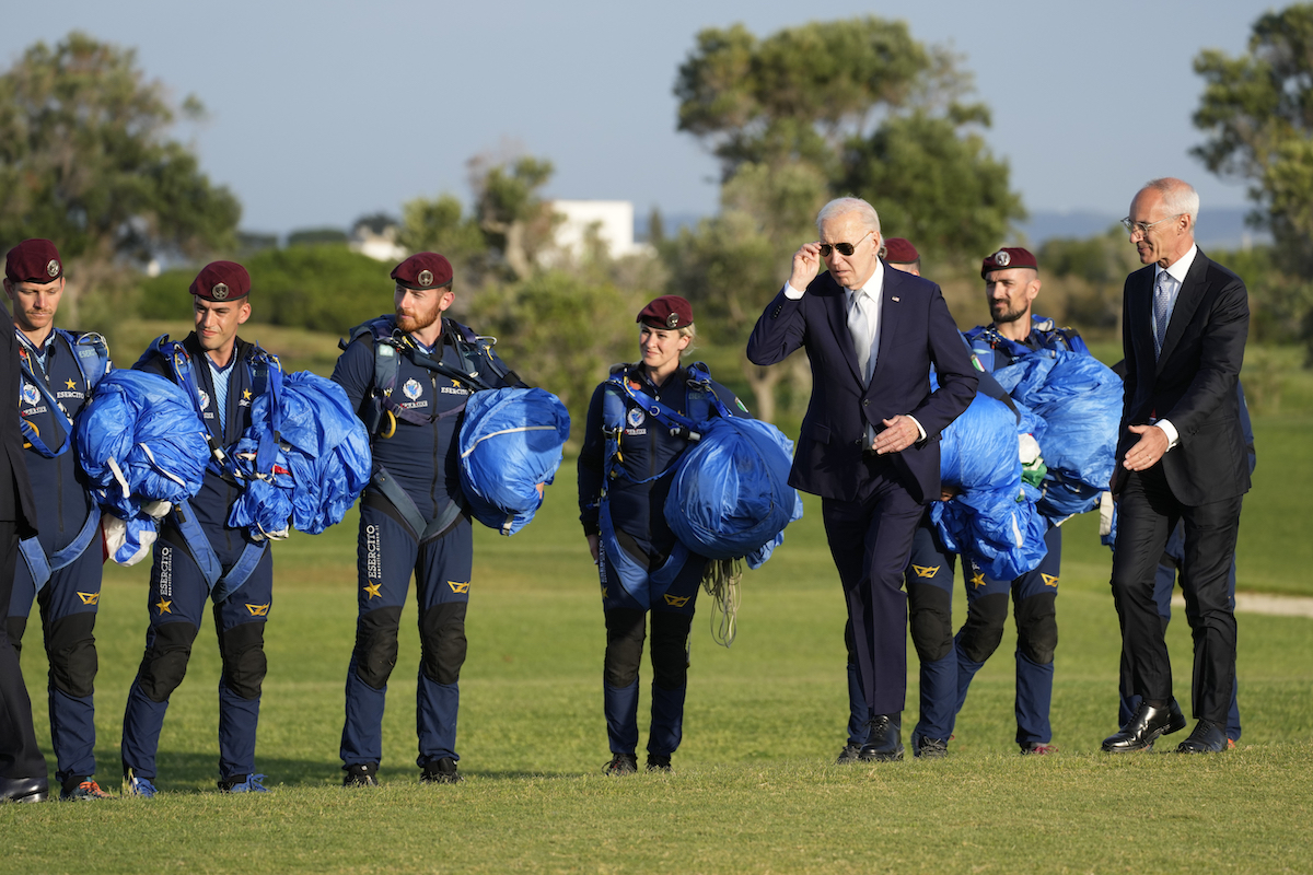 Joe Biden at G7, 6-13-2024