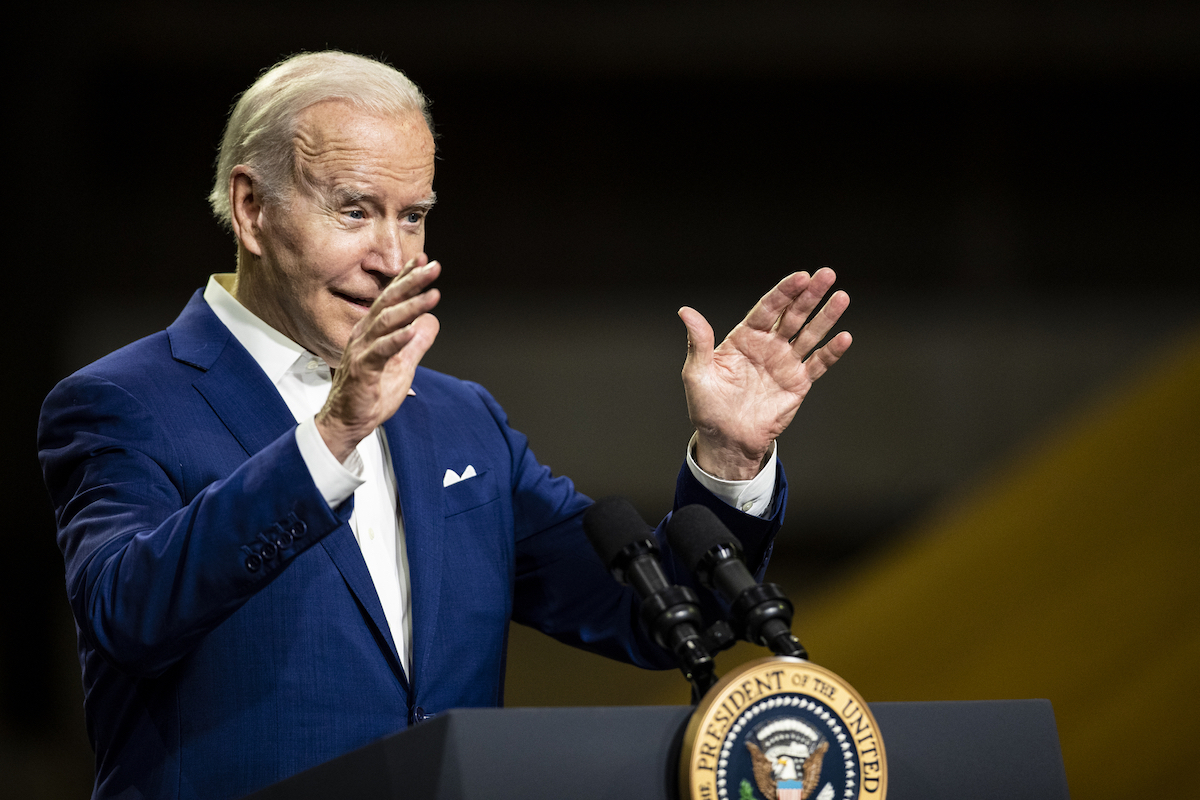 Biden in Iowa April 12 2022