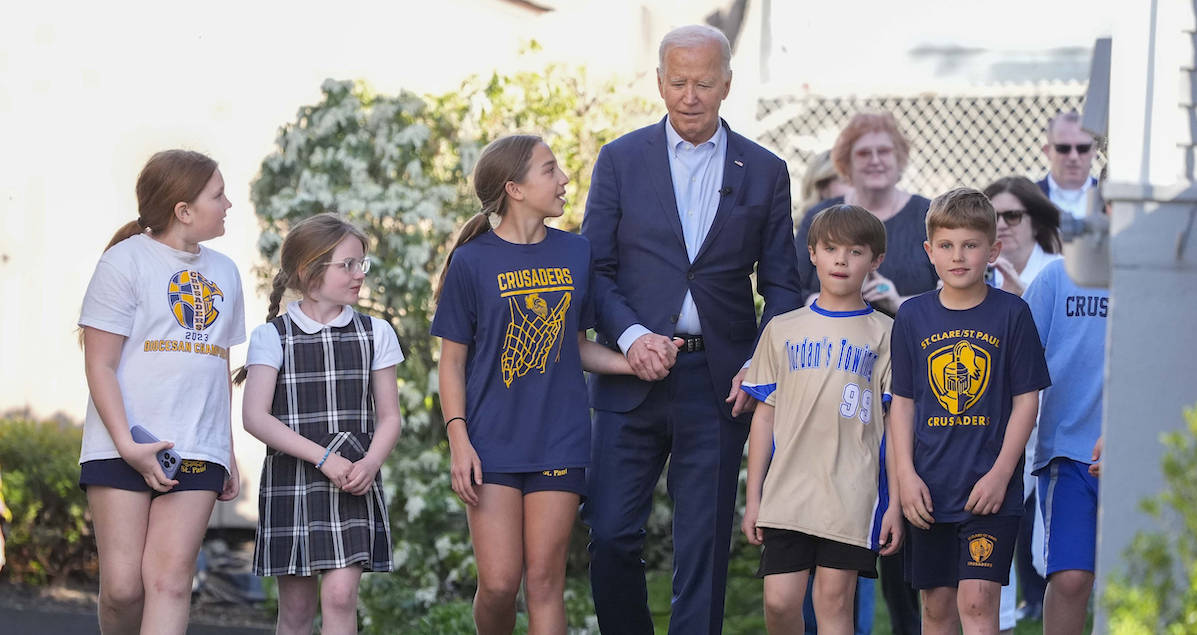 Biden Scranton visit, april 16, 2024