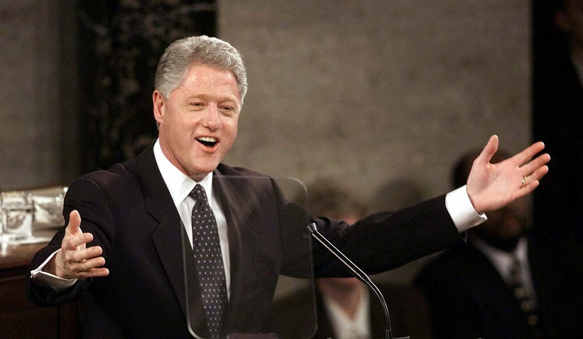 President Bill Clinton, 1-19-1999