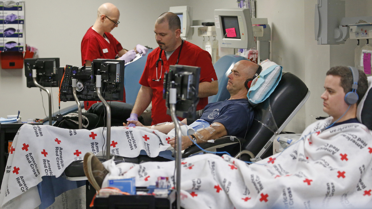 Blood donors in Murray, Utah, 2020