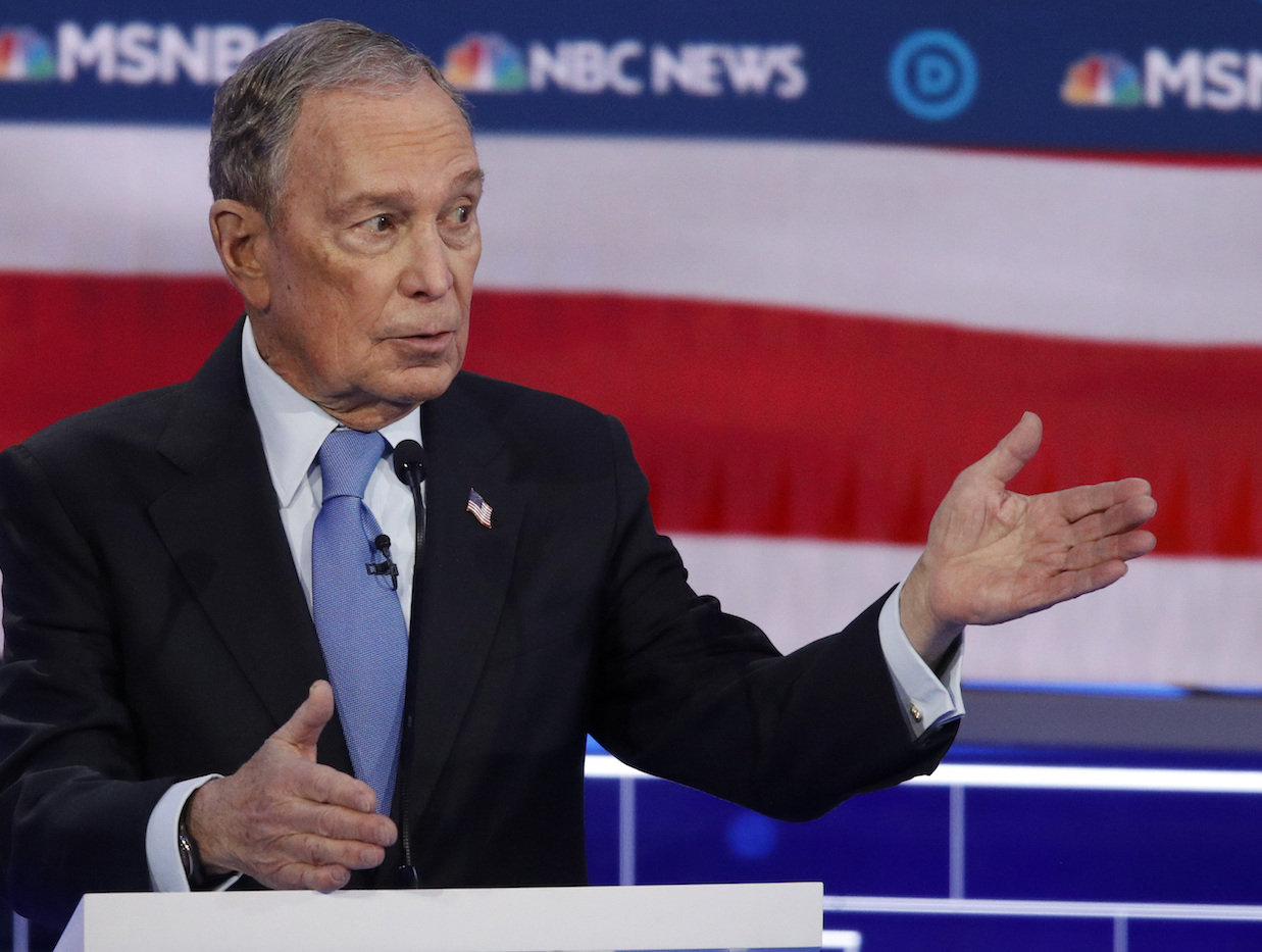 Bloomberg solo NV debate