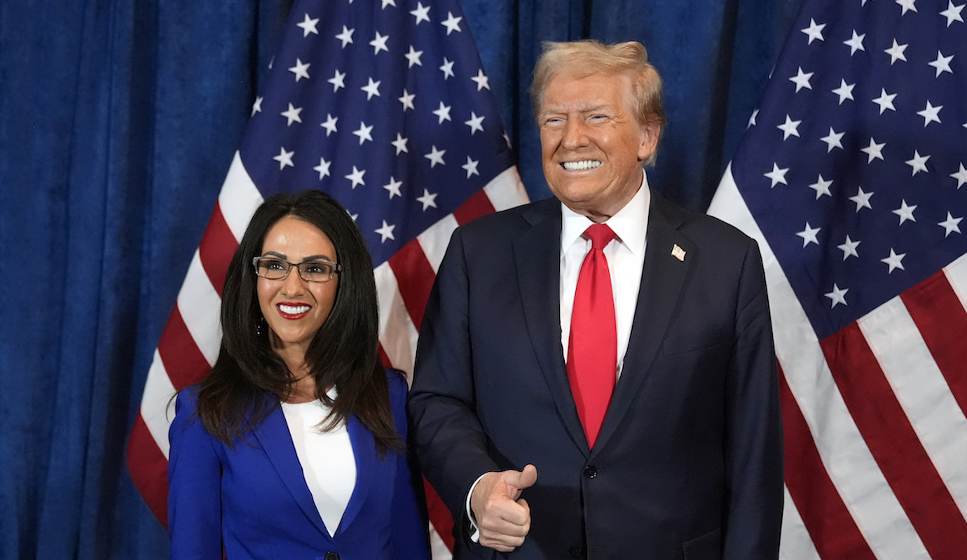 Lauren Boebert and Donald Trump, 11-11-2024