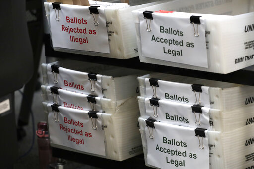 Legal and illegal ballots in Miami-Dade July 2020
