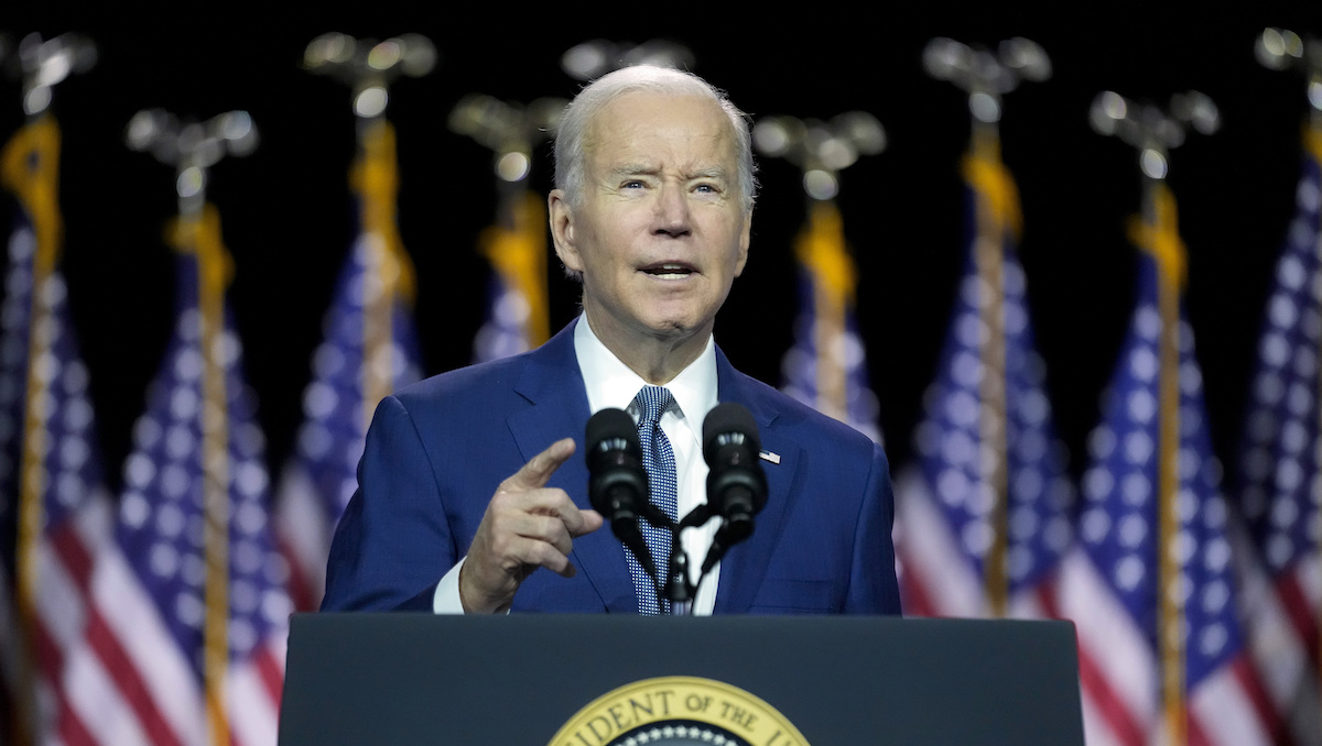 Joe Biden in Valhalla, New York, 5-10-2023