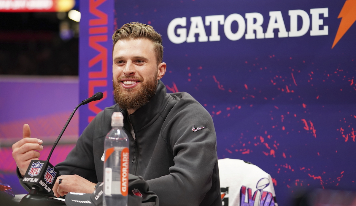 Harrison Butker at Super Bowl