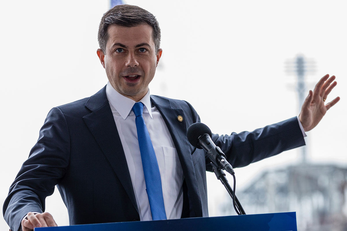 Transportation Secretary Pete Buttigieg electric cars vs. refrigerators power debate
