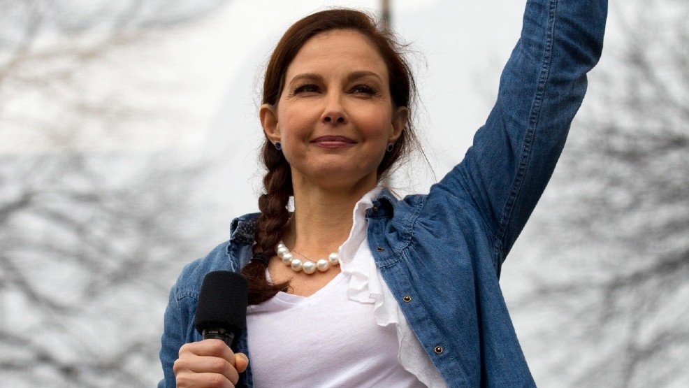 Ashley Judd at women's march