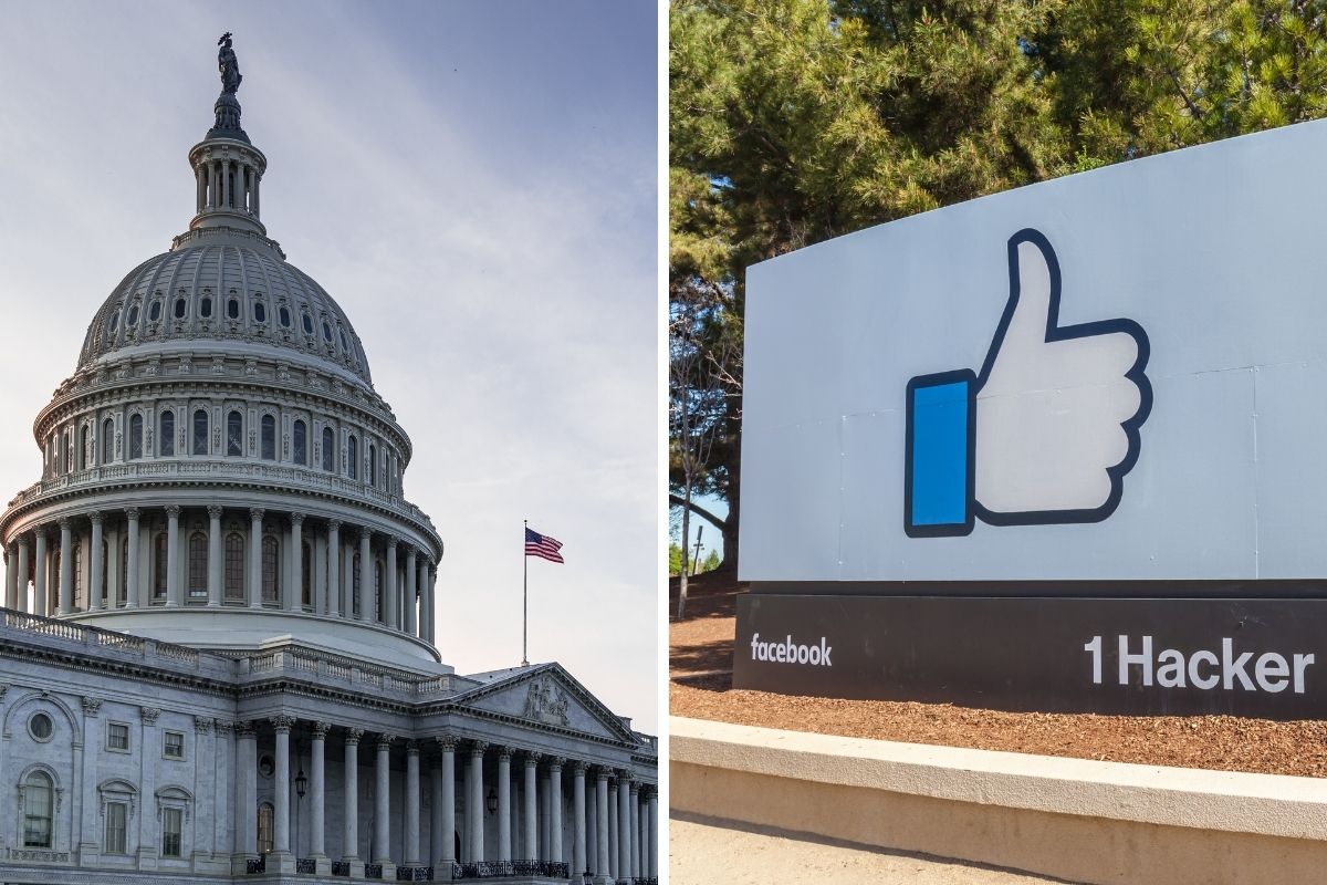 U.S. Capitol/Facebook pairing