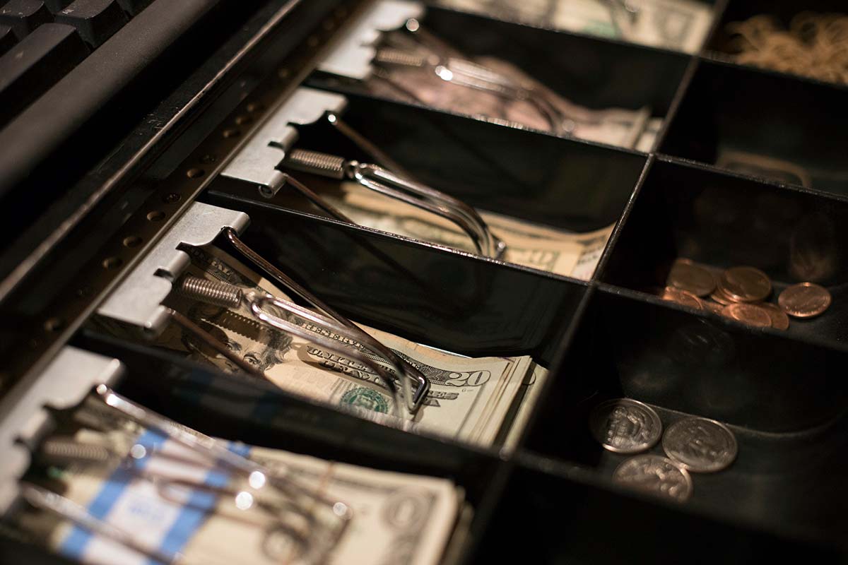 Cash register till for Biden economic charts story