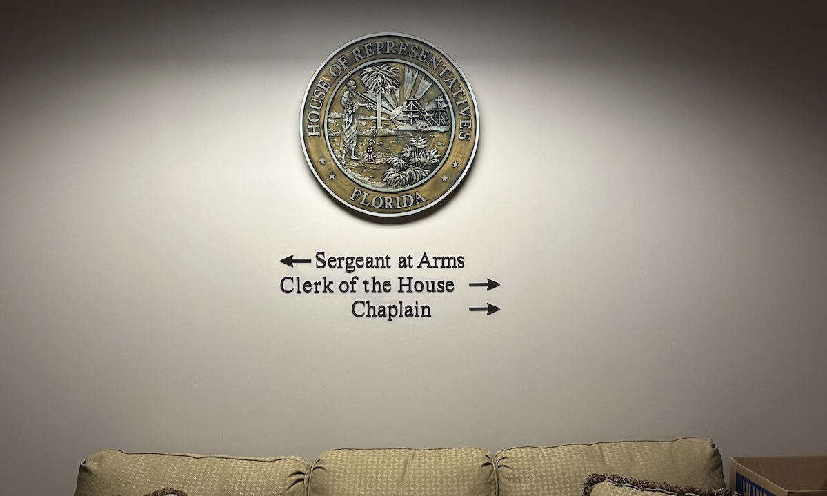 House chaplain’s office, Florida Capitol in Tallahassee, 3-7-2024
