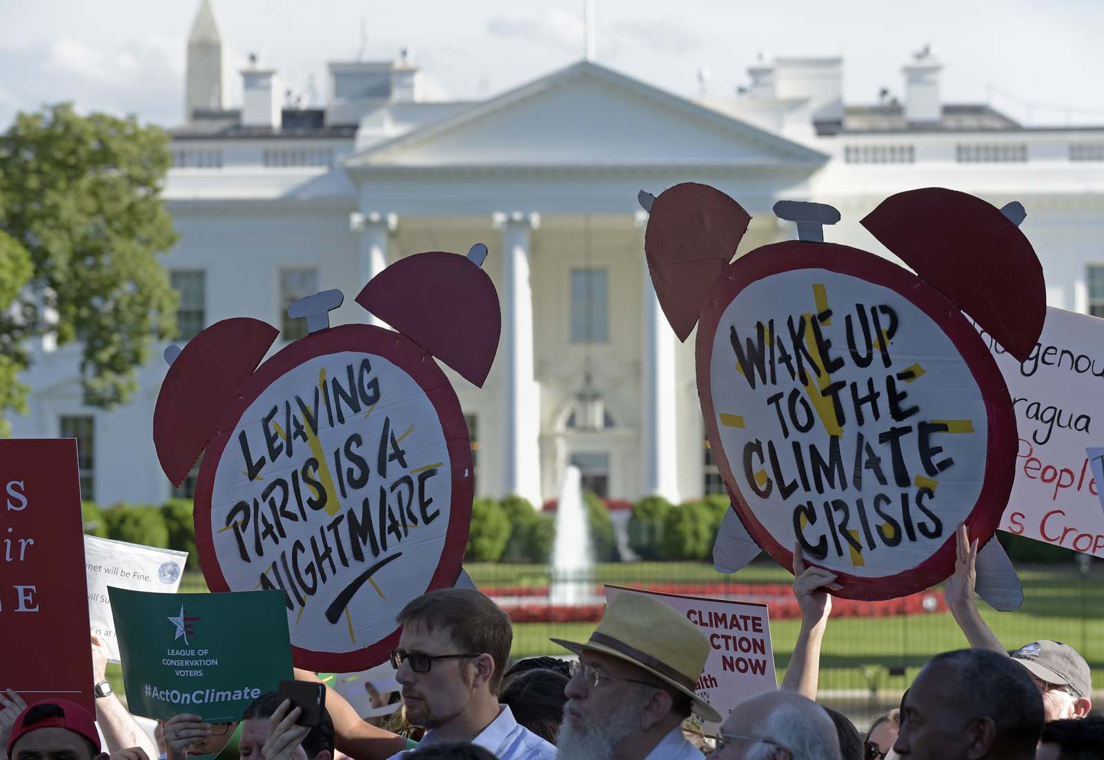 white house climate protesters