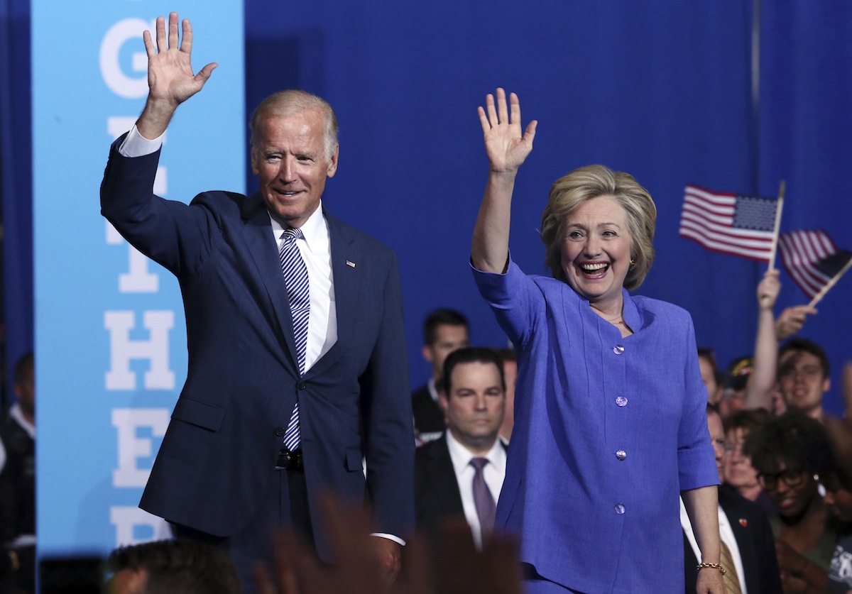 Clinton/Biden scranton