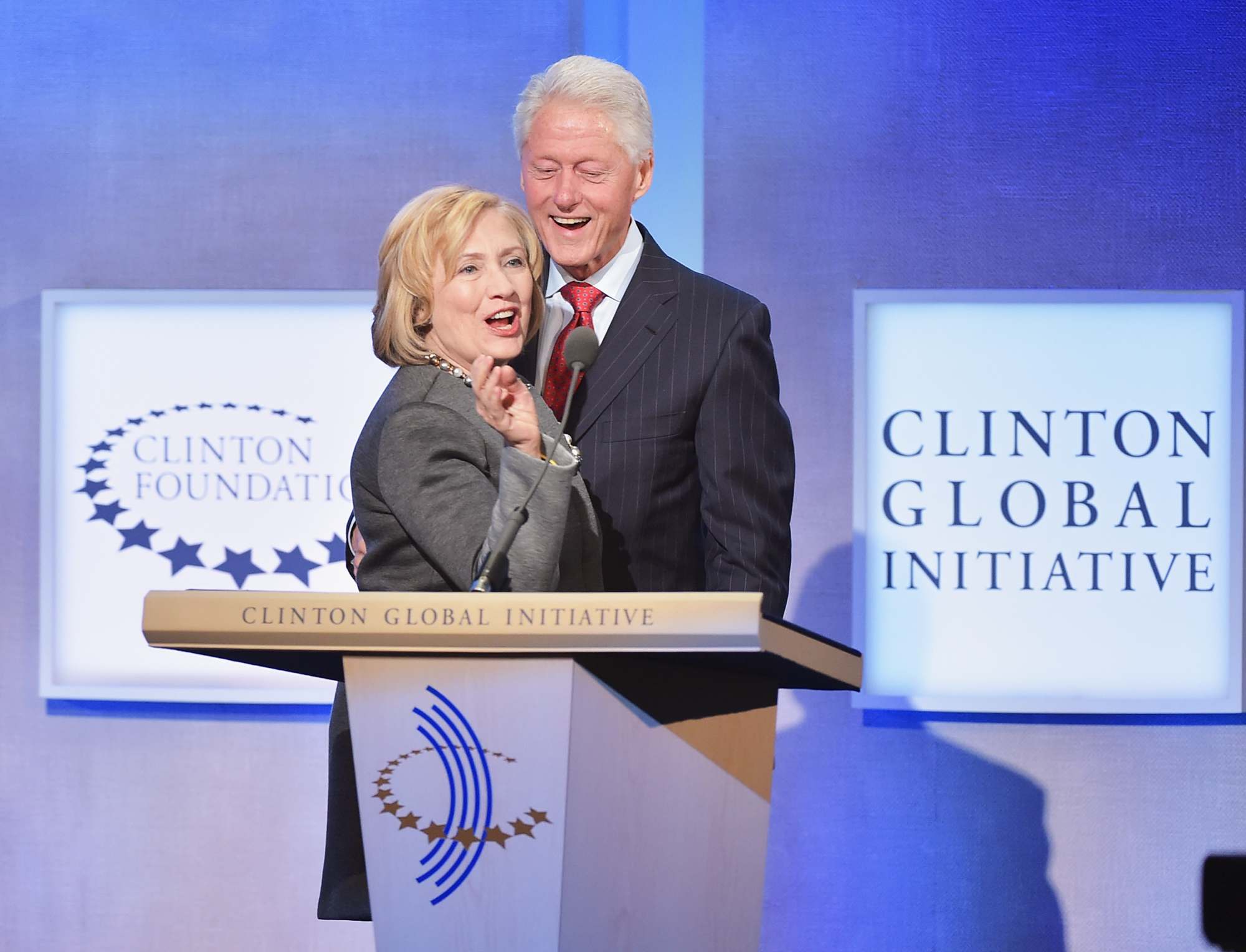 Bill and Hillary at CGI 2014