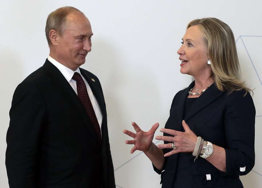 Clinton and Putin 2012