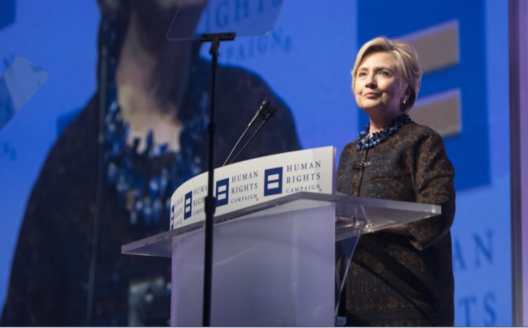 Hillary Clinton speech fake