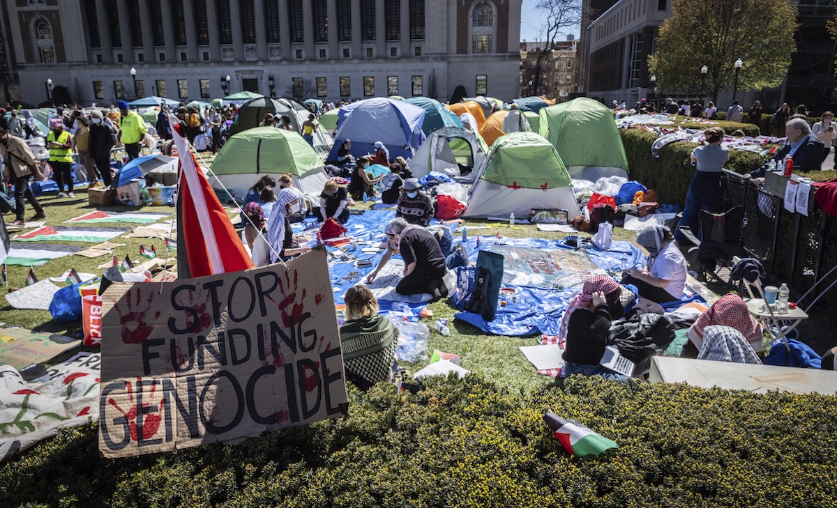 Columbia University protest, 4-22-2024