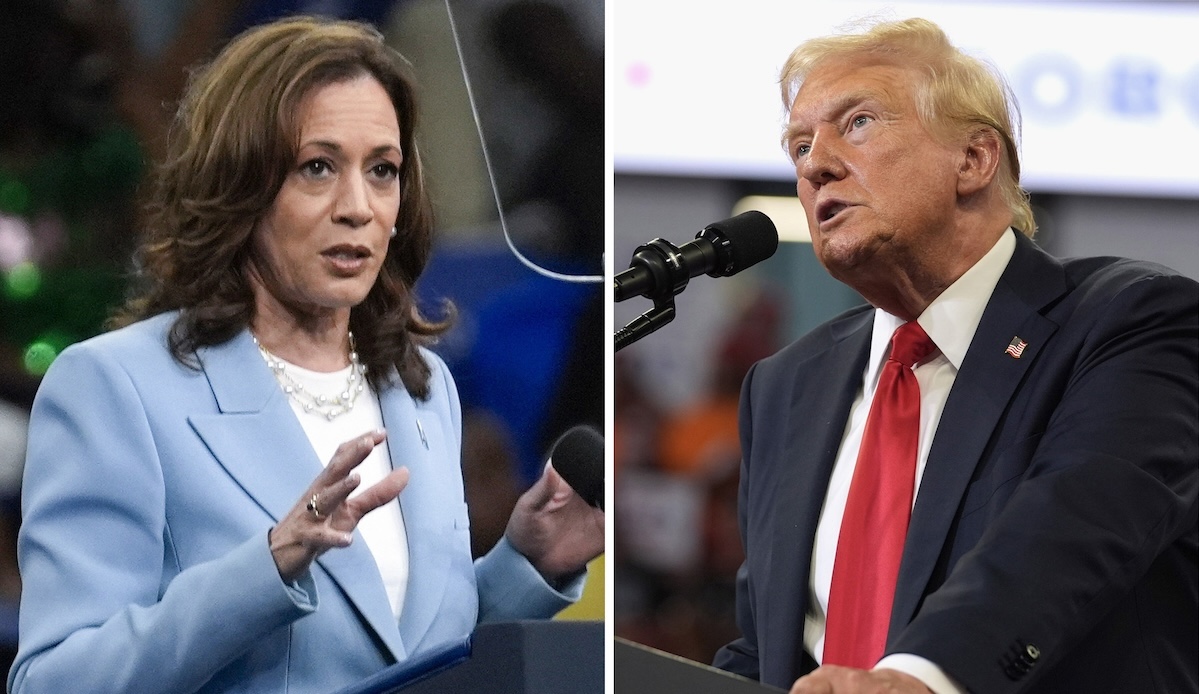 Kamala Harris, Donald Trump composite Sept. 9, 2024