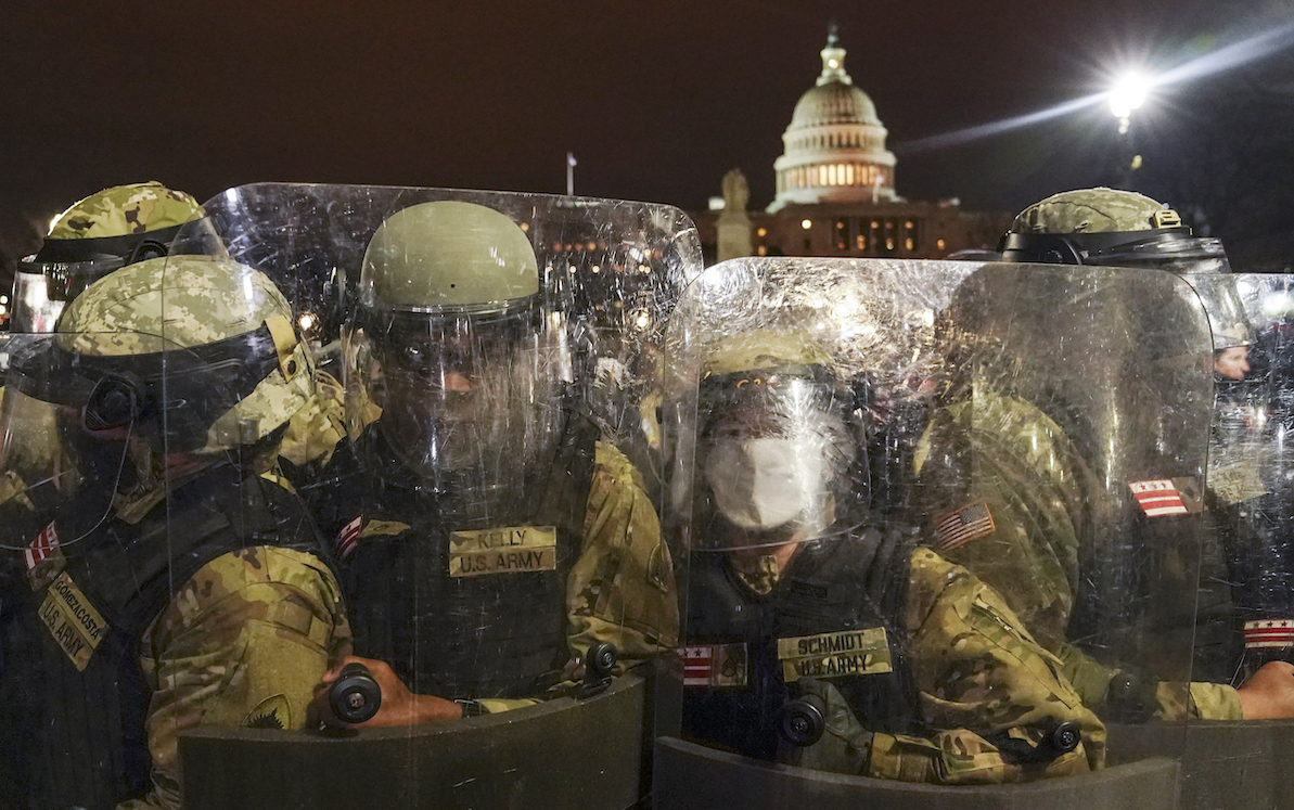 DC National Guard on 1-6-2021