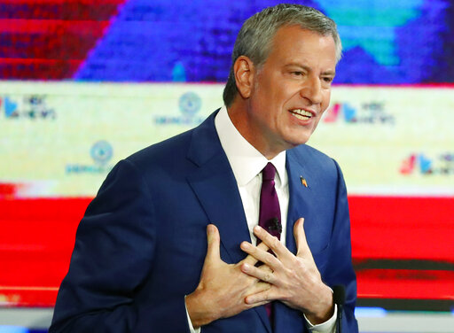 Miami debate 1: De Blasio