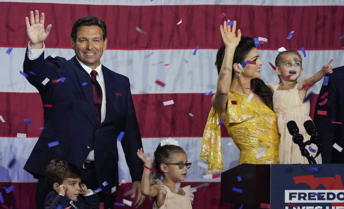 Ron DeSantis and family, 11-8-2022