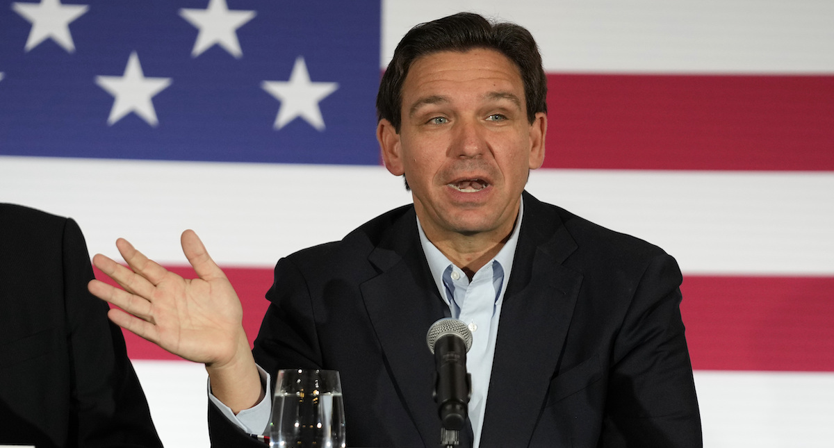 Ron DeSantis at New Hampshire round-table, 5-19-2023