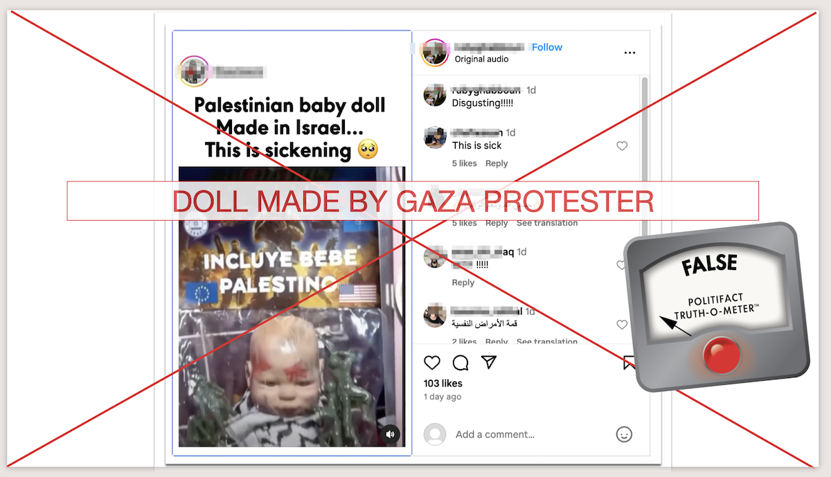 Palestinian doll screenshot