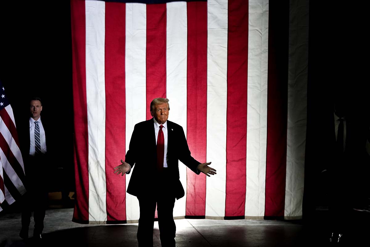 Donald Trump in Allentown, Pa., 10-29-2024