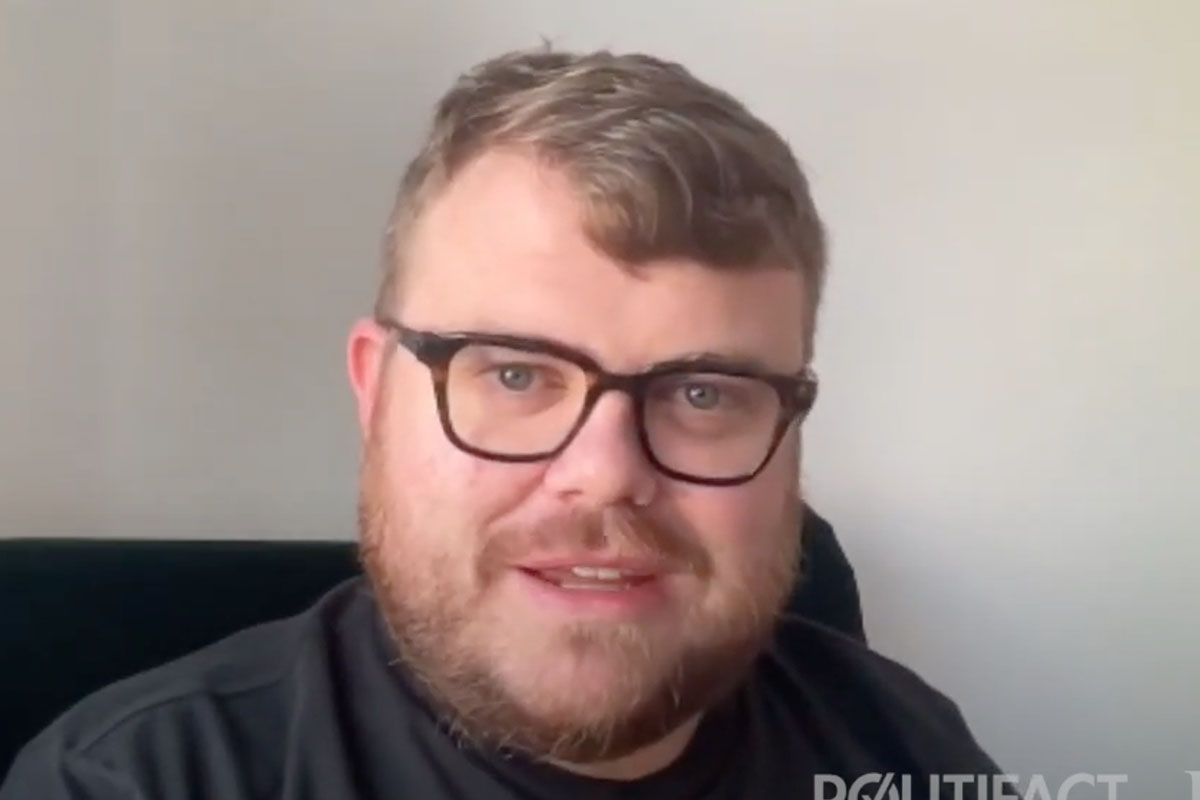 Donie O'Sullivan speaks at United Facts of America