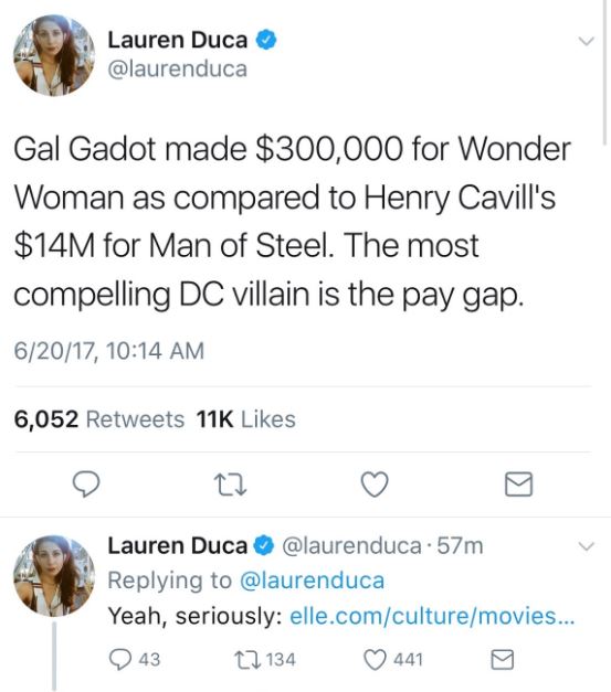 Lauren Duca tweets