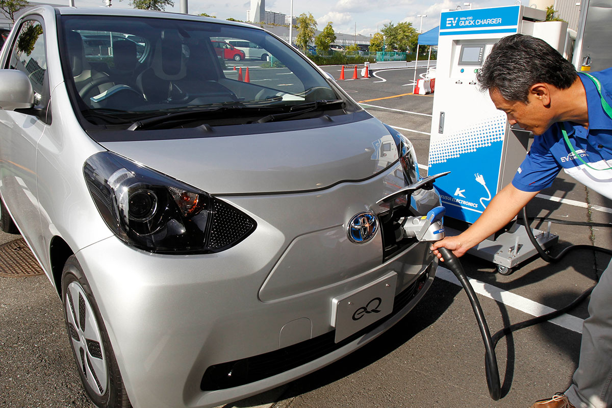 Electric cars "zero emissions" break-even point