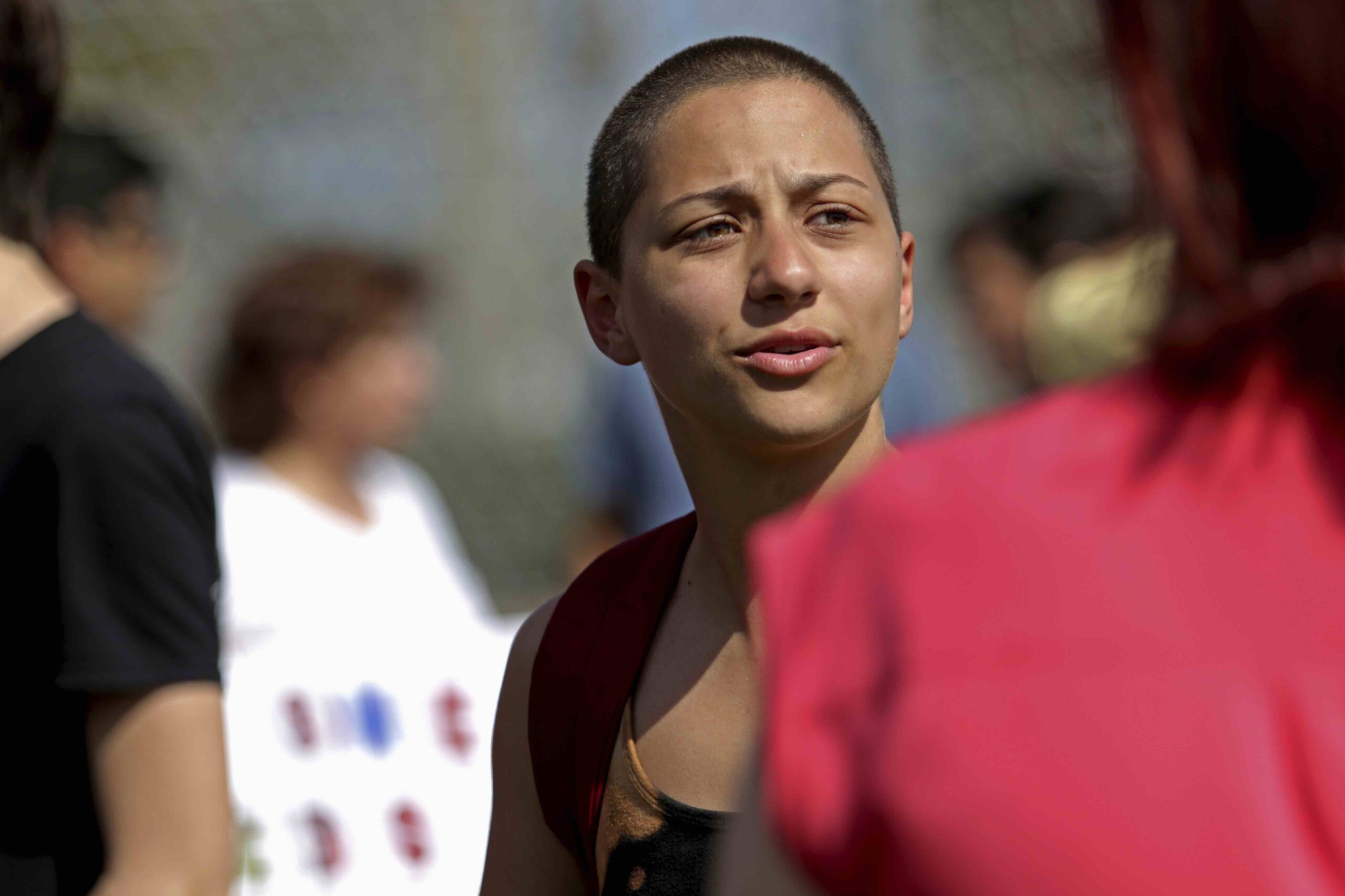 Emma Gonzalez closeup