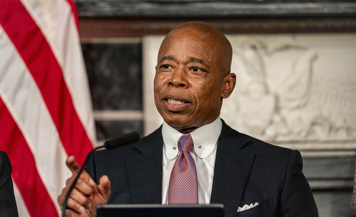 NYC Mayor Eric Adams, 12-12-2023