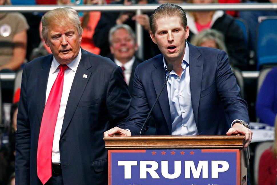 Eric Trump fake