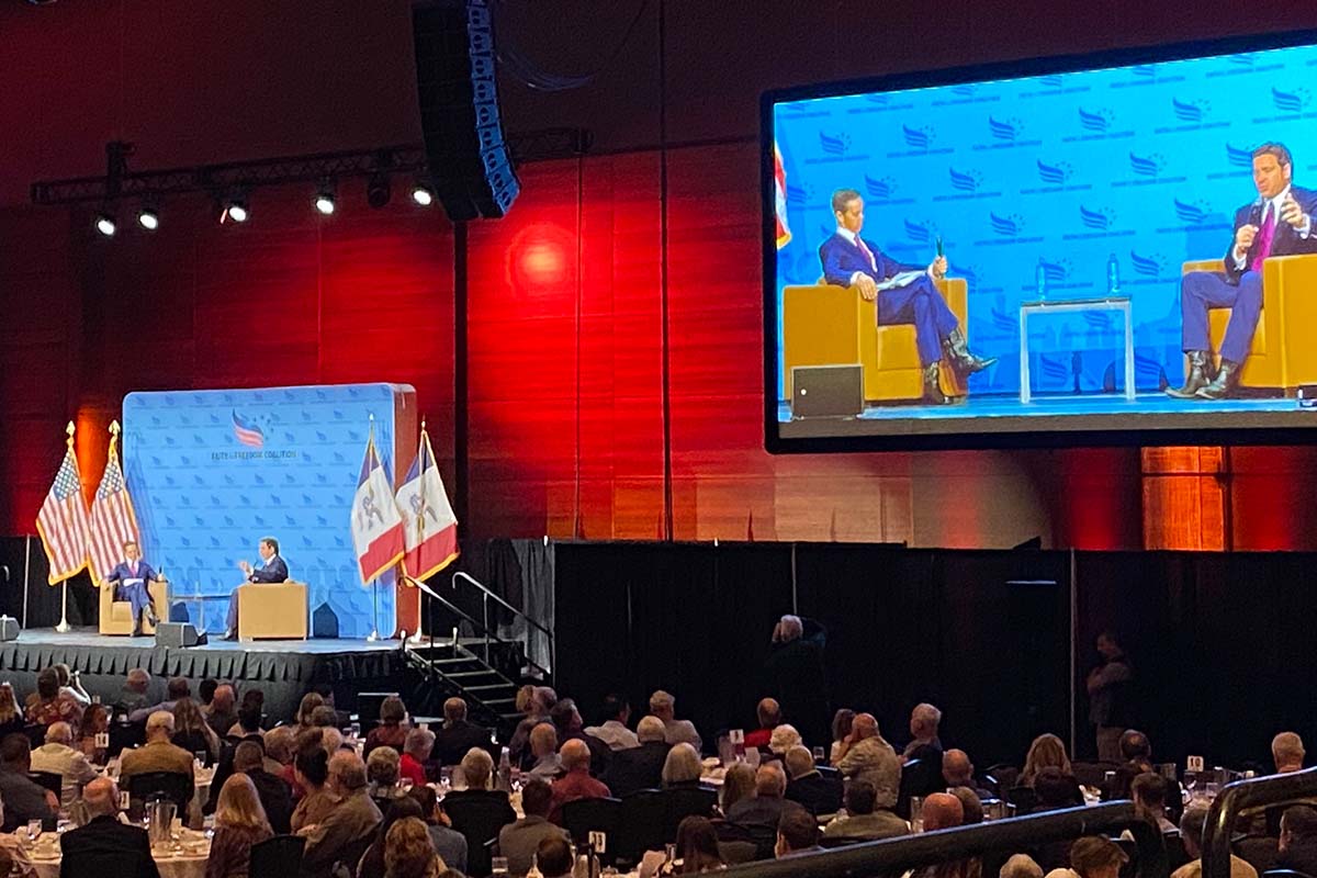 Faith and Freedom Coalition in Des Moines, Iowa, 1, 9-16-2023