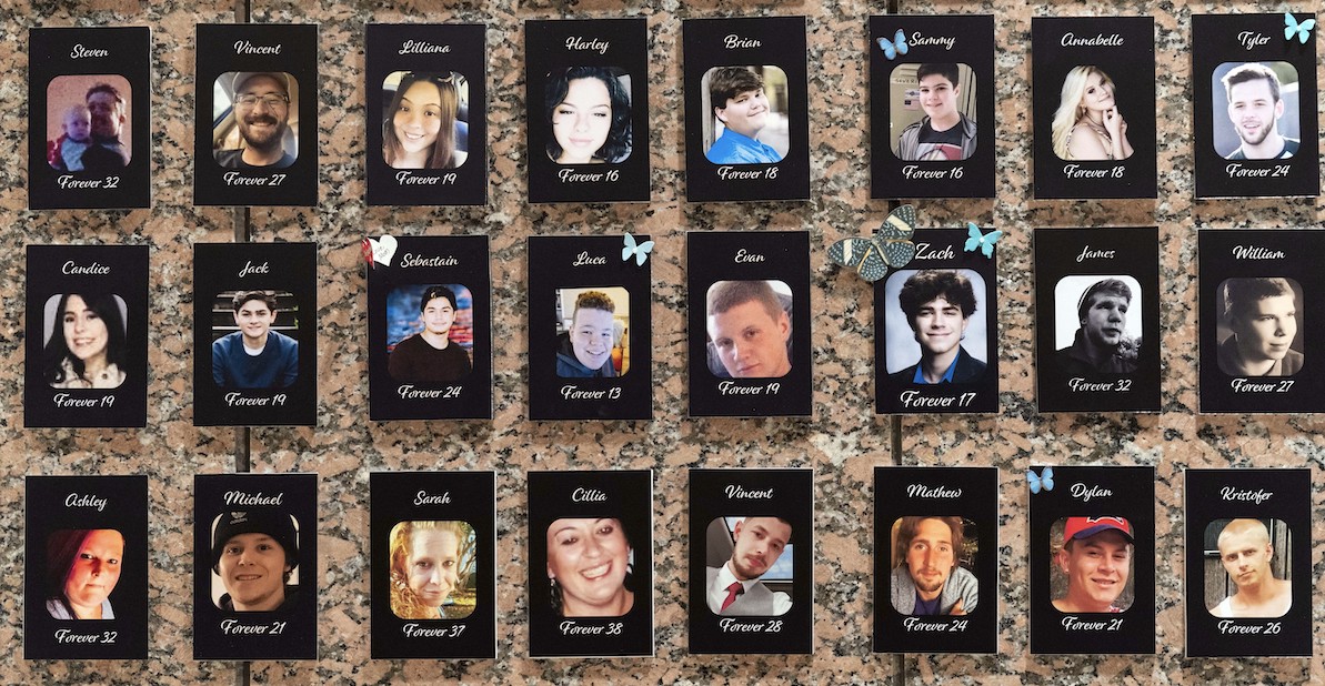 Drug overdose victims