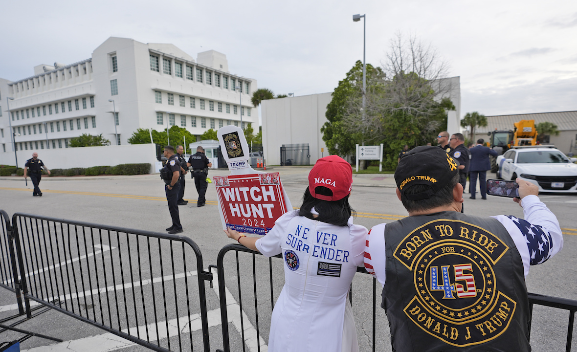 Florida classified document courthouse in March, 2024