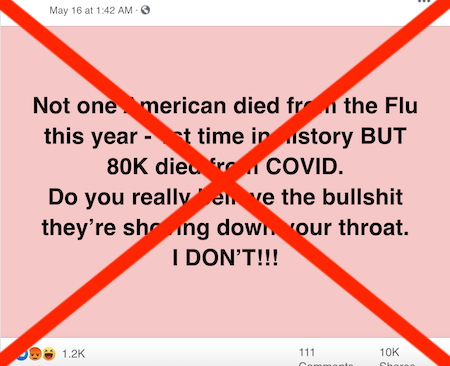 flu deaths fb post